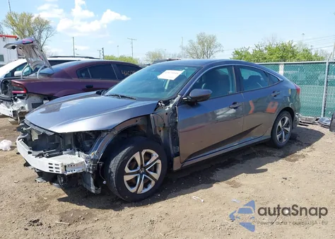 2020 Honda Civic Lx from USA, damaged, VIN 2HGFC2F63LH538959